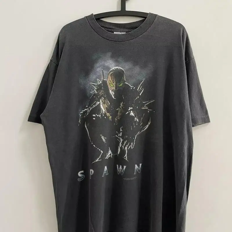 نادر تفرخ تي شيرت النمط الكلاسيكي الأسود Vtg S 5Xl #1