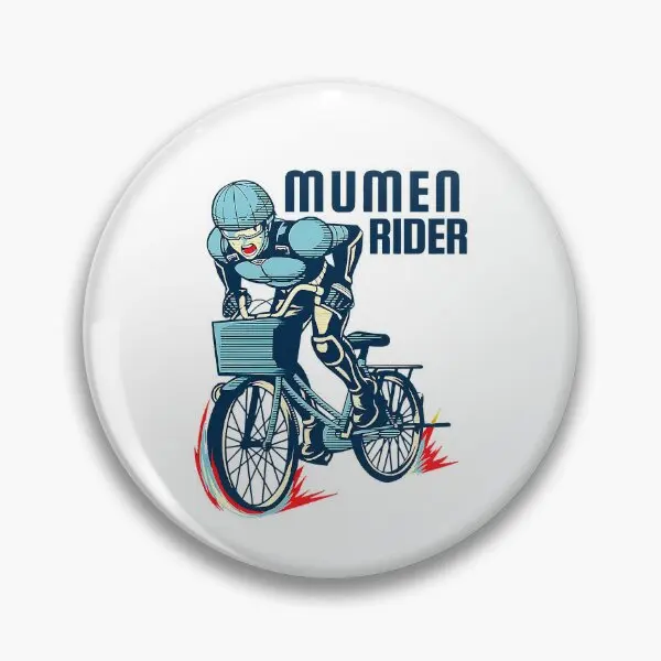 Hero Mumen Rider  Soft Button Pin Cartoon Lapel Pin Gift Jewelry Women Decor Metal Clothes Hat Creative Fashion Cute Badge Funny