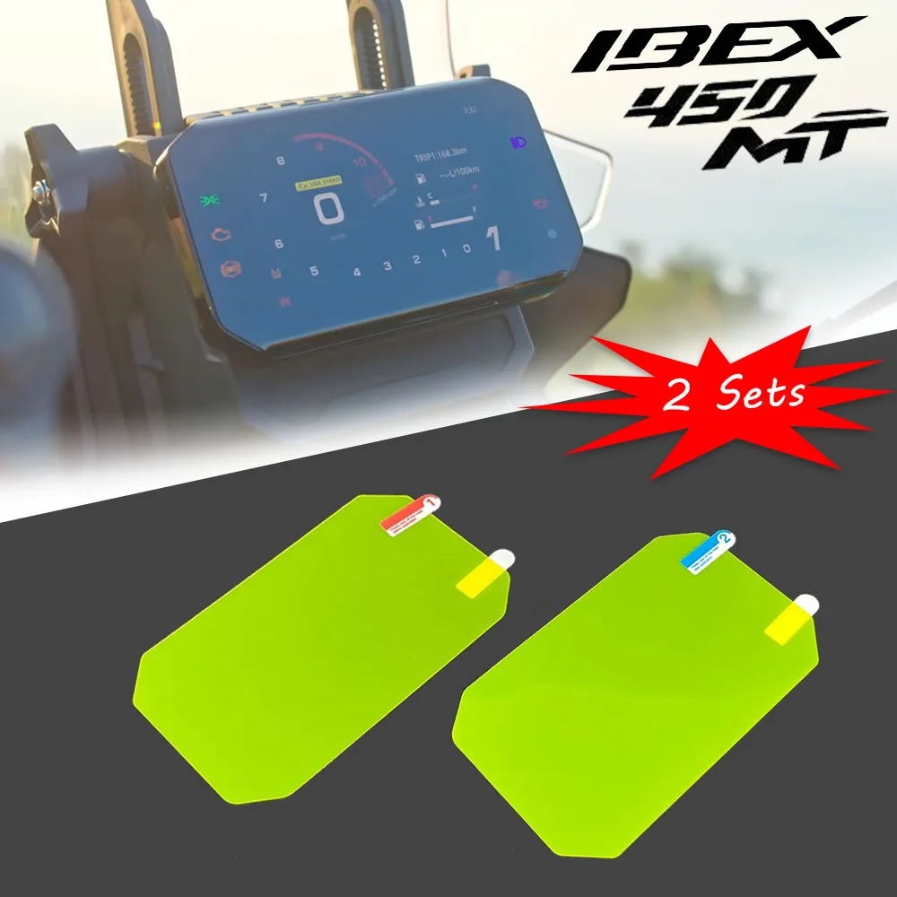 

Motorcycle Accessories For CFMOTO 450MT IBEX450 IBEX 450 MT Cluster Anti Scratch Meter Film Dashboard Cover Screen Protector