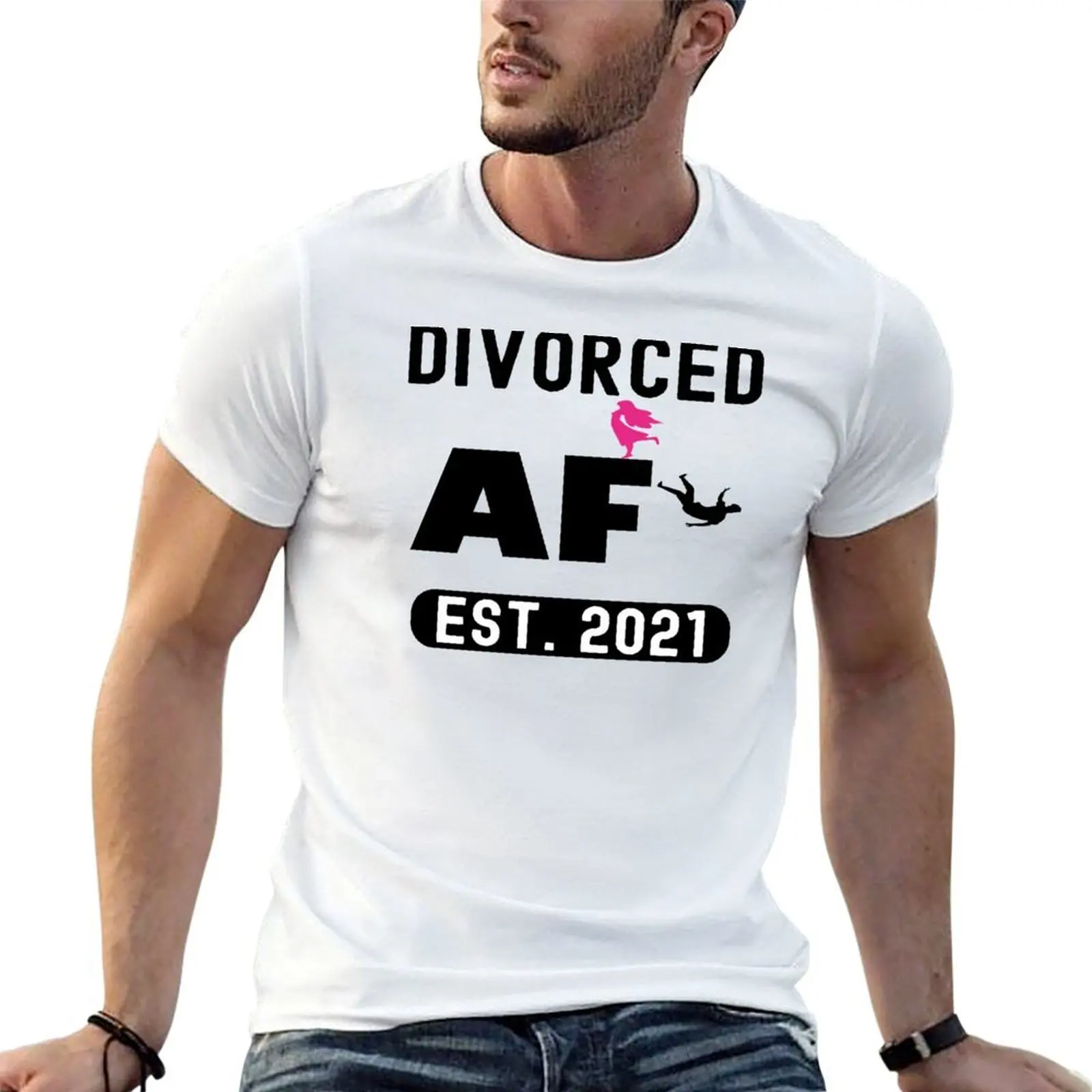 

Copy of Divorced AF Est. 2021 Finally Divorced Funny Divorce Party T-Shirt t shirt man designer graphic t shirts for man T-Shirt