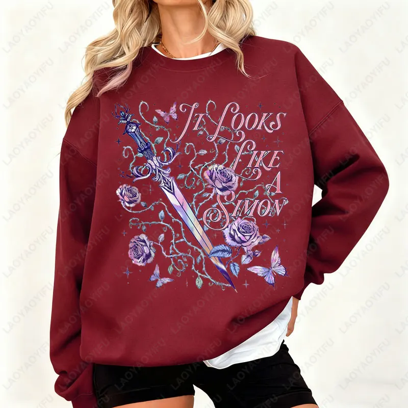 Es sieht aus wie ein Simon Pullover Quicksilver von Callie Hart – Caras Ook Lover Geschenk Fantasy Shirt Romantik Reader Woman Hoodies