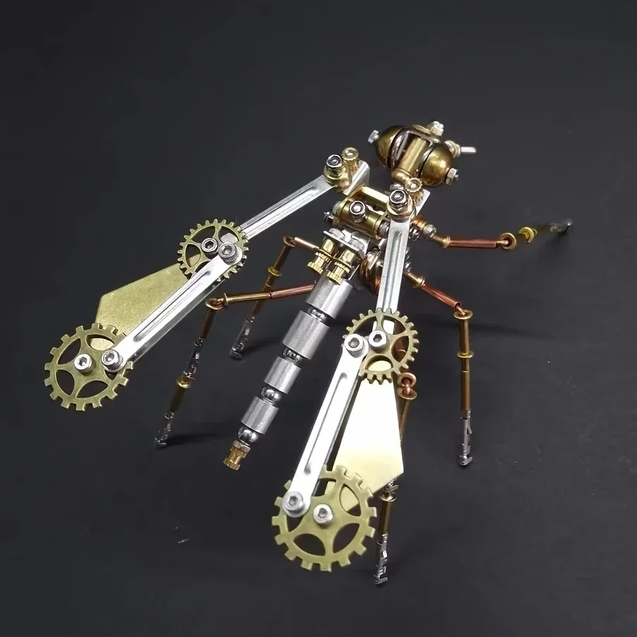 Steampunk Mechanical Mosquito Model Set - DIY Metal Puzzles, perfect for birthday or Christmas gifts