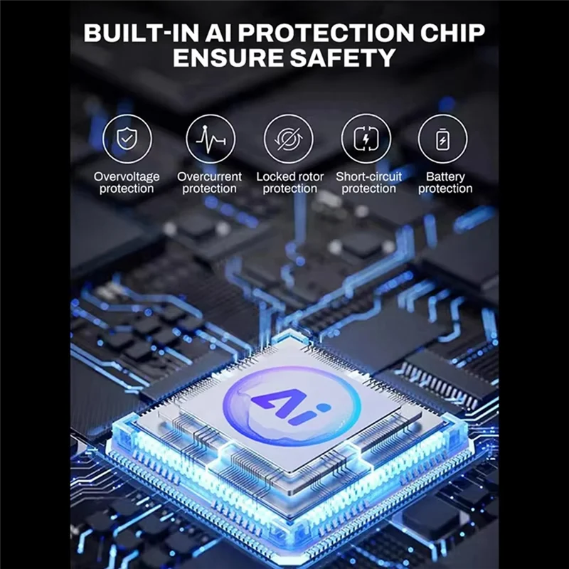 

A74G-аккумуляторный дисплей 6000 мАч, бесщеточный вентилятор, высокоскоростной ручной вентилятор для выдувания пыли, портативный жестокий турбореактивный вентилятор, белый