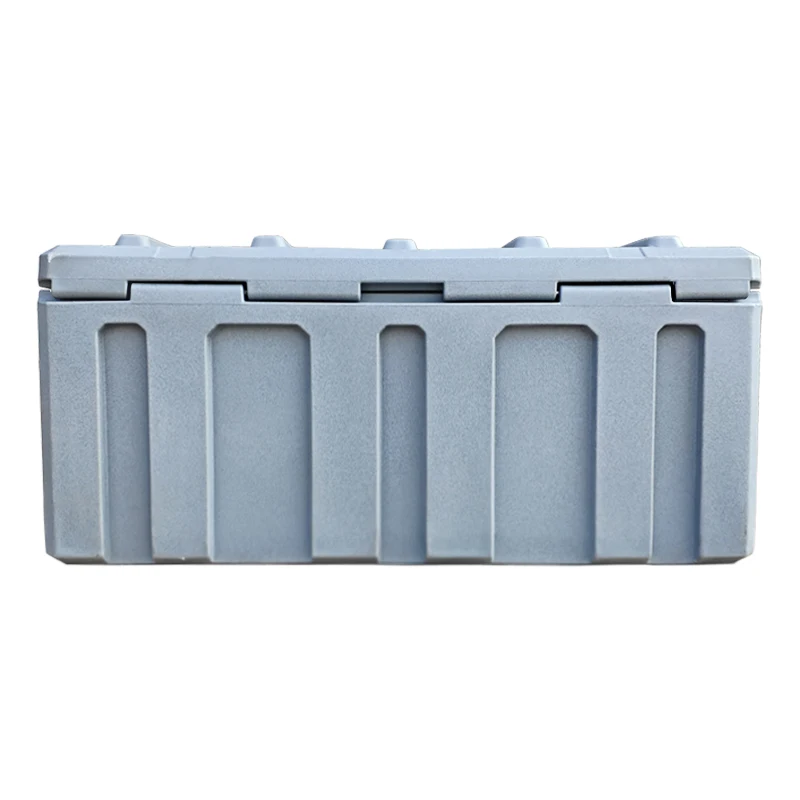 Heavy Duty 160L Rotomolded Tool Box Large Hard Plastic Truck Storage Case Custom Size Waterproof Made LLDPE Workshop Garage