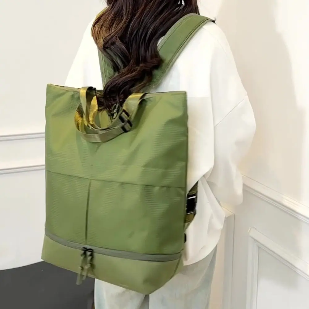 حقيبة ظهر قابلة للطي من قماش أكسفورد مقاومة للماء محمولة للياقة البدنية حقيبة كتف ذات سعة كبيرة لطلاب المدارس #1