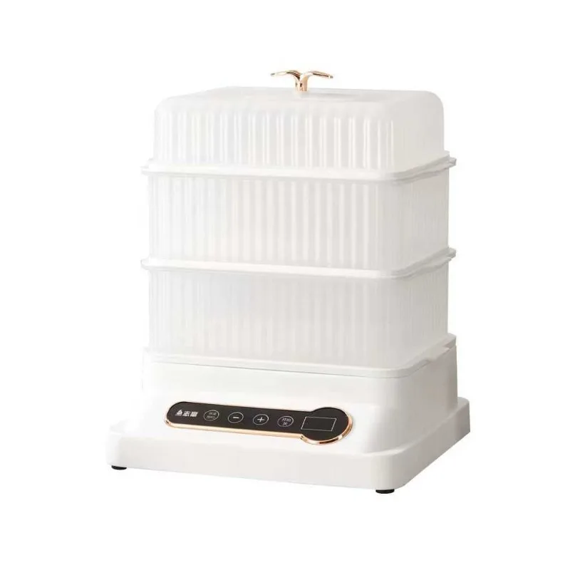 

Electric steamer household multi-functional three-layer large capacity