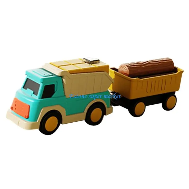 090B Juego vías tren con temática urbana y motores eléctricos para niños y niñas mayores 3 años