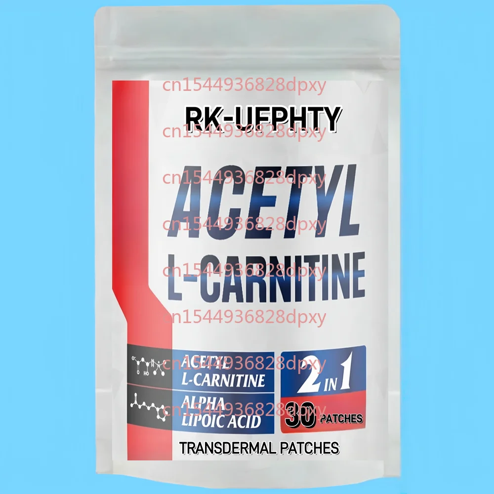 

30 трансдермальных пластырей с комплексом ацетил-L-карнитина и альфа-липоевой кислоты для поддержки здоровья мозга, памяти, концентрации внимания и настроения