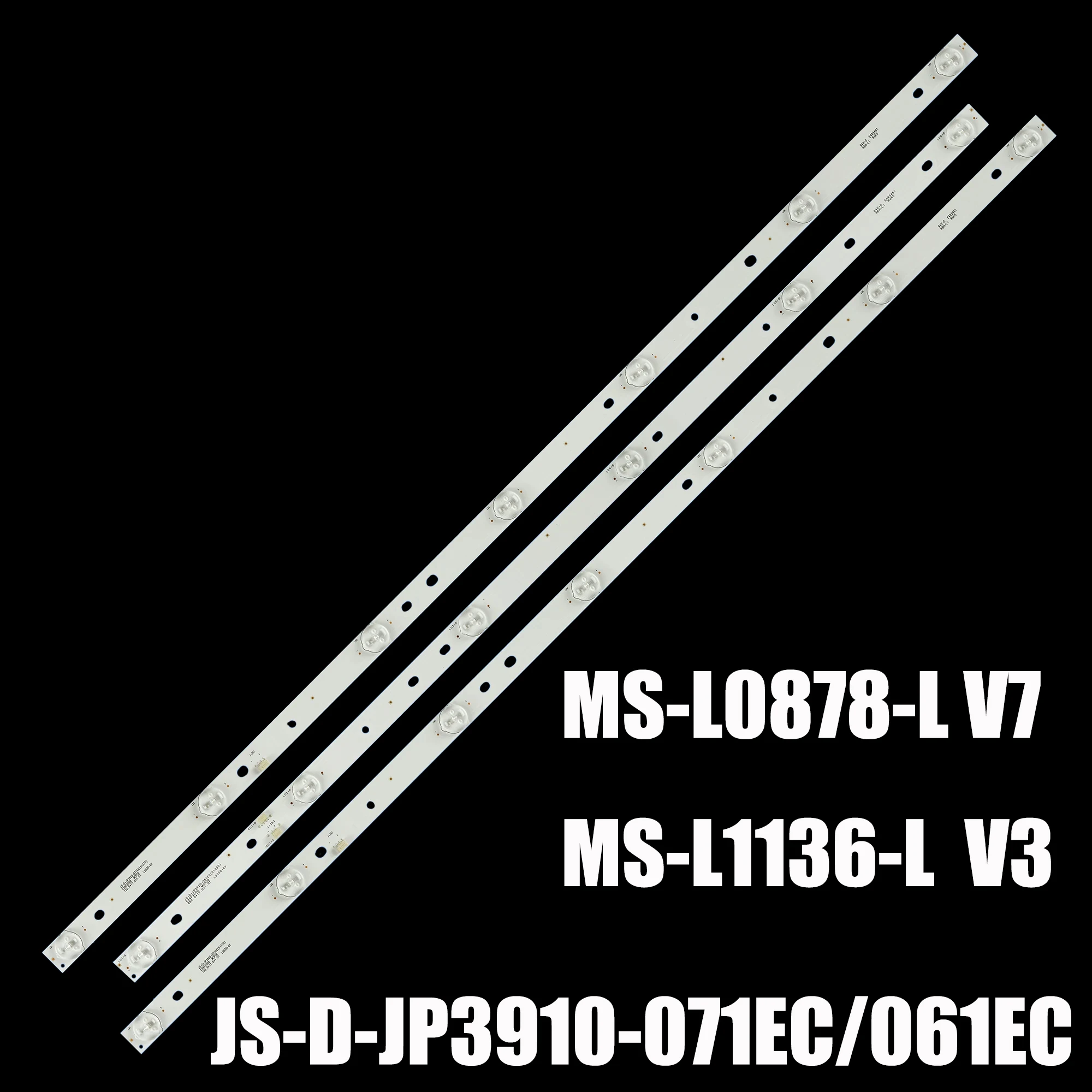 

1/5/10 kit LED bar For LED39C310A LC390TA JS-D-JP3910-071EC 061EC E39DU1000 MCPCB MS-L1136-R/L L0878 LED39C310B MS-L1136-R L