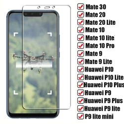 HD Tempered Glass For Huawei Mate 20 Lite 10 30 P10 Plus P9 lite mini Mate20 Mate10 Mate20Lite P9lite Screen Protector Film
