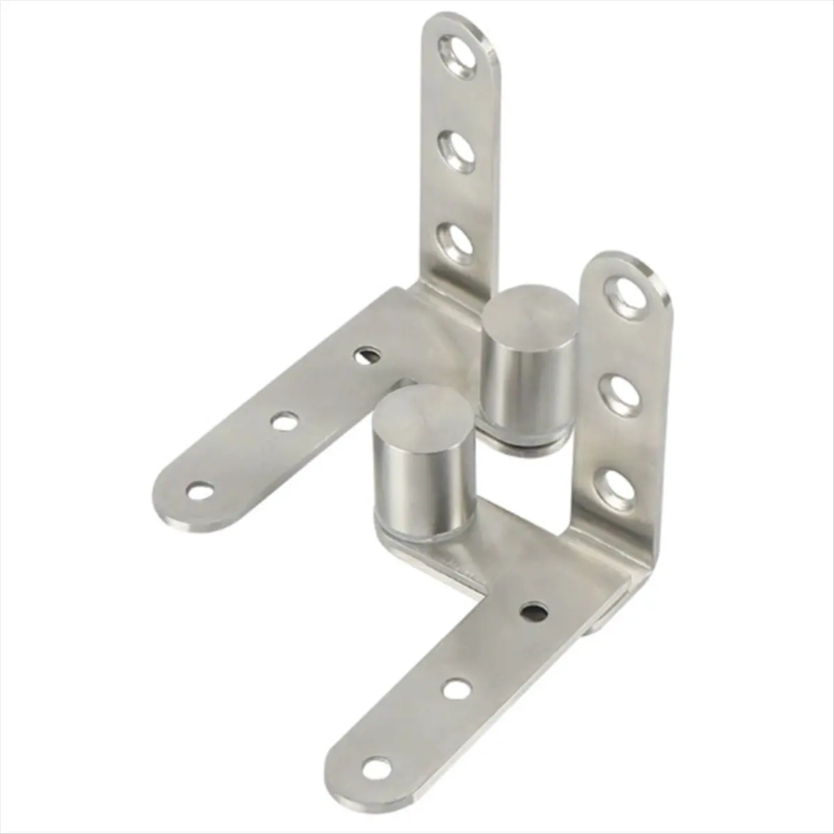 KSOL Rotation Door Hinges Page Hidden Heavy Duty Pivot Hinge Doors Catches Adjustable Up Down Hinge Furniture