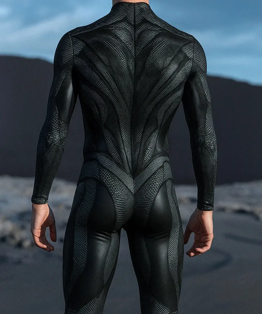 Herren Halloween Cyberpunk Jumpsuit 3D Digitaldruck Roboter Zentai Erwachsenen Cosplay Catsuit Bodysuit Karneval Rennrad Kostüm – Detail 17
