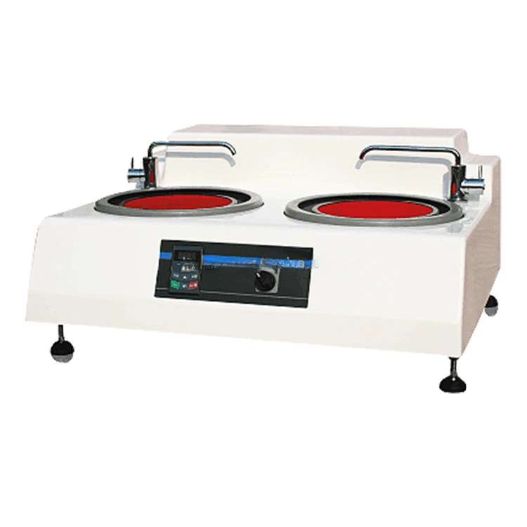 MP-2B Dual Disc Metallographic Specimen Jewelry  Fiberglass Grinding And Polishing Machine