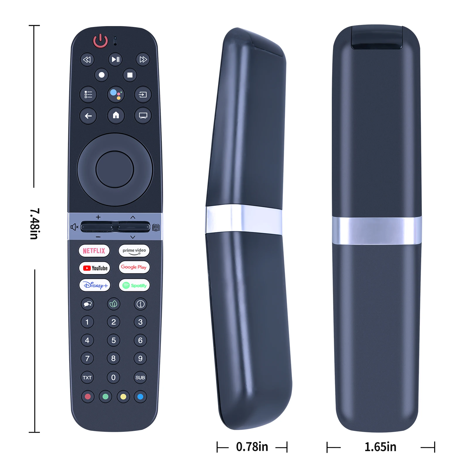 

Voice remote control for Grundig TVs 55GUB8240 65GUB8240 55GUB9280
