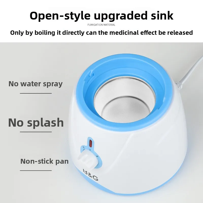 المنزلية الأنف المدخن الوجه الساخن رذاذ البخار الصينية العشبية الطب آلة رش التبخير الانحلال الجمال أداة