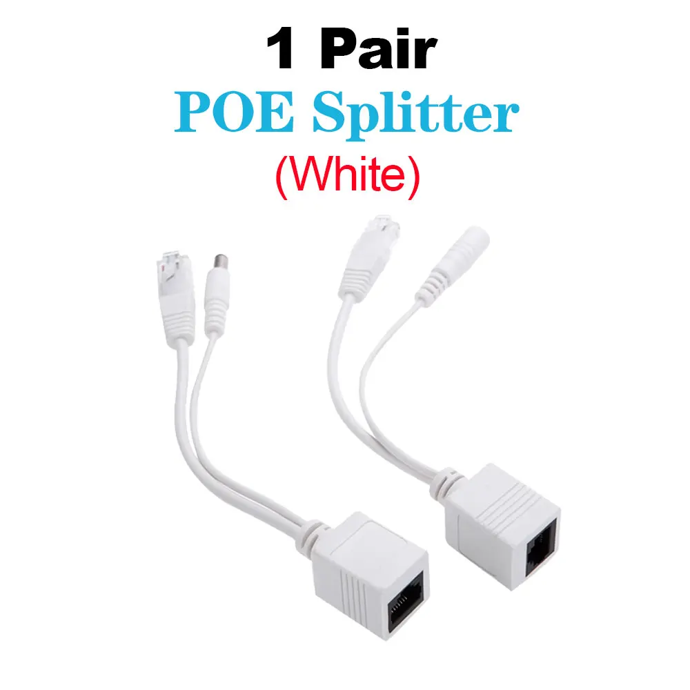 POE Splitter RJ45 Injektor Netzteil Modul 12-48 v Für IP Camea POE Kabel Passive Power Over Ethernet Adapter kabel – Detail 5