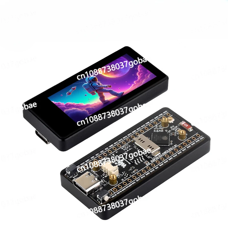 ESP32 S3 Development Board 1.91 Inch AMOLED Display Touch SD Slot 6 Axis Sensor Compatible with Arduino