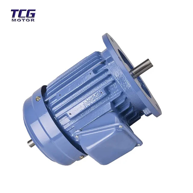 

Strong Torque Double Output Shaft and Double Output RPM AC Electric Motor From 0.37---75kw 100% Inner Copper Customized Design