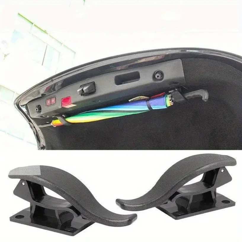 

2PCS Car Universal Hook Seat Back Hook Multi-purpose Trunk Umbrella Holder Car Umbrella Storage Car Interior Accessories Storage