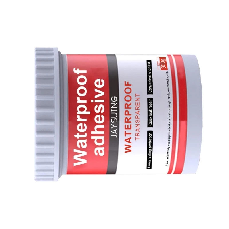 20CB Anti-Leak Glues Bathroom Tile Waterproof Adhesive Sealer Frees Brush Transparent Waterproof Insulating Sealant Glues