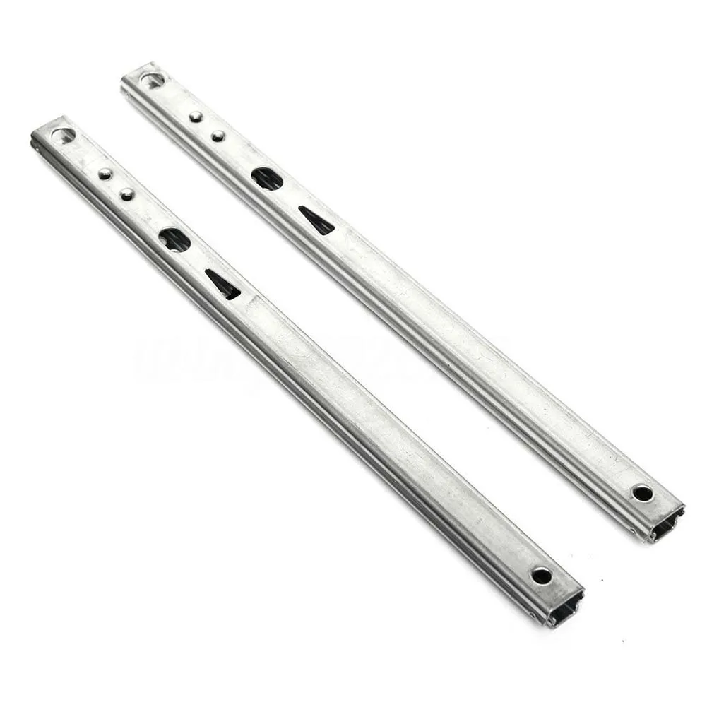 182mm-406mm Heavy Runners Ball Bearing Drawer Slides Rail Telescopic Steel Duty Rail Slide Furniture Hardware Fittings