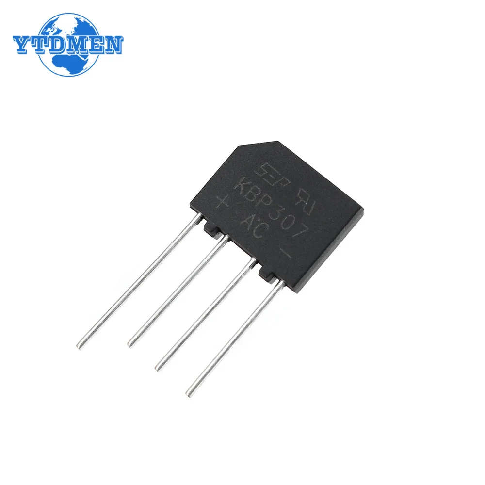 10PCS KBP307 Ridge Rectifier KBP 307 Power Diode 3A 1000V Electronica Componentes