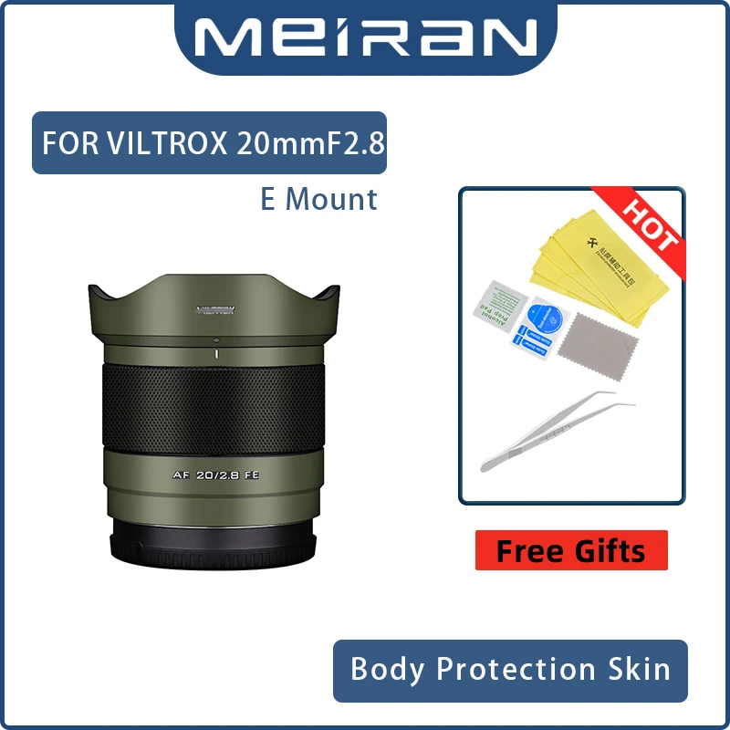 Camera Lens Protection Decal For VILTROX 20mmF2.8 E Mount Anti-Scratch Skin Coat Wrap Film Cover Film