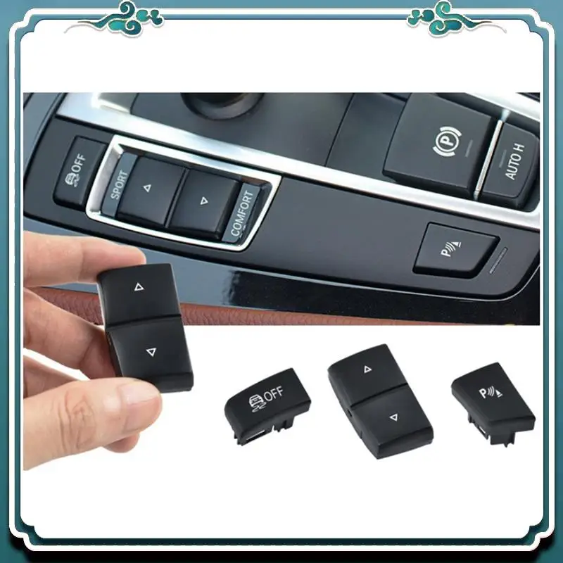 ABTU-Car الرياضة وضع التبديل زر 61319267890 لسيارات BMW 5 6 سلسلة X3 X4 F10 F18 مركز وحدة التحكم زر التبديل رقم 1 زر LHD Par