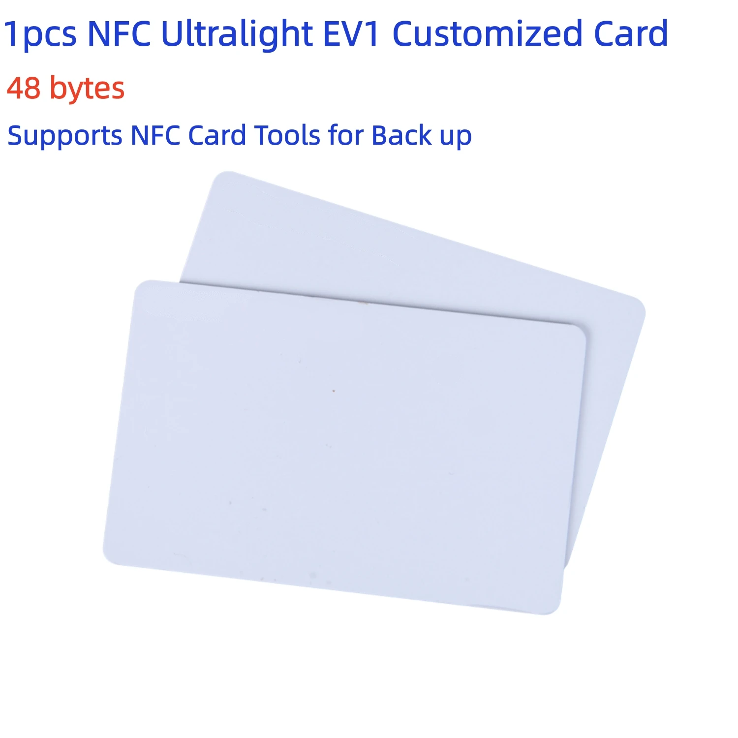 NFC Ultralight EV1 48bytes Customized Card Contactless Blank NFC Key Card for NFC Tool Pro Copy Back up