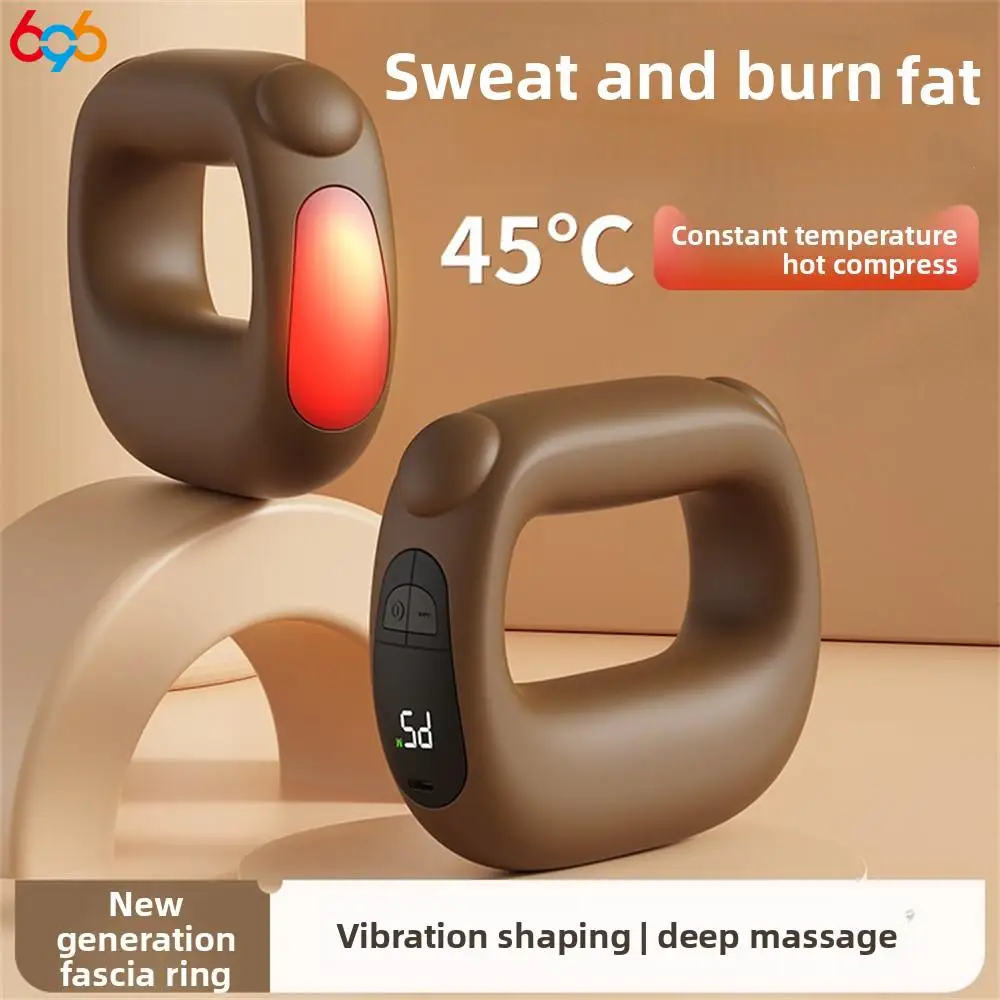 

New Fascia Ring Massage Ring Vibration Massager Shoulder And Neck Yoga Ring Shaking Machine Massager Hot Compress Body Shaping