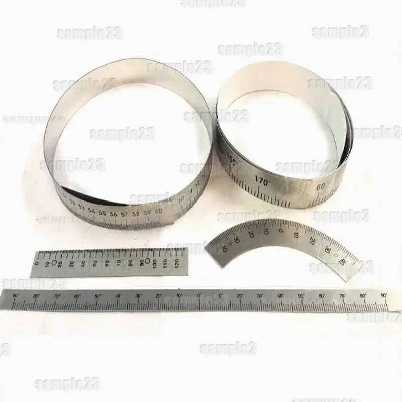 1PC CNC Bridgeport Milling Machine Accessories Spindle Upper and Lower Ruler Inner Hole Angle Ruler Turret Milling Machine