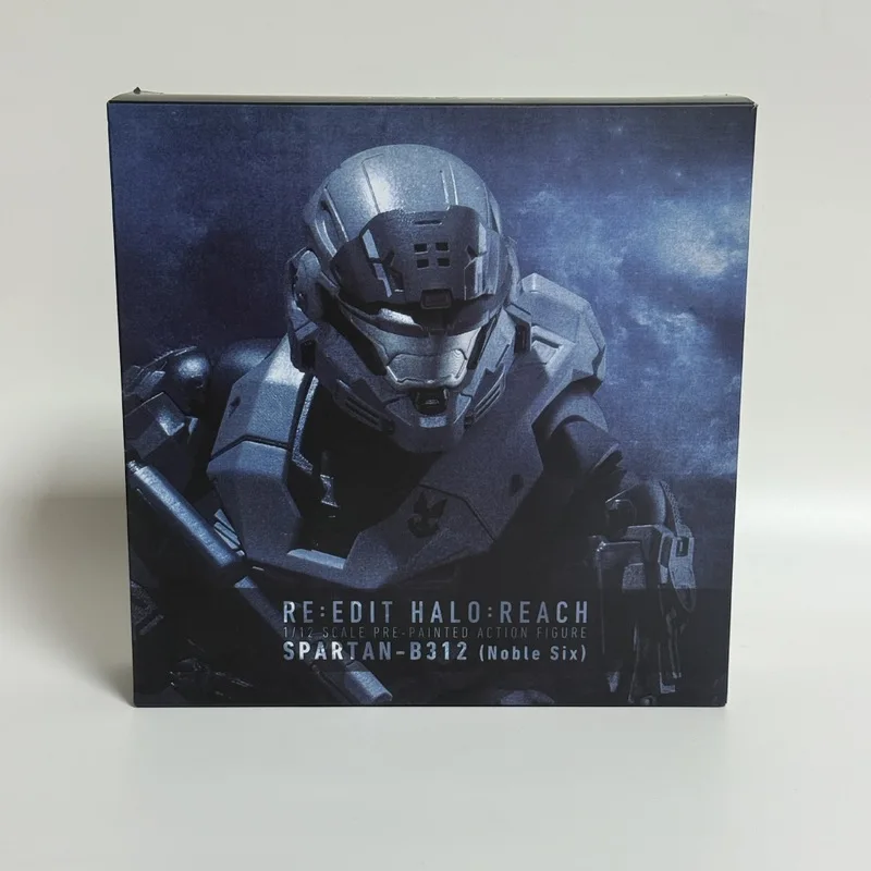 Figurka Spartan-B312 Noble Six, Anime, Peryferia, Ruchoma Lalka Model, Ozdoba na Biurko, Wyjątkowy Prezent Niespodzianka