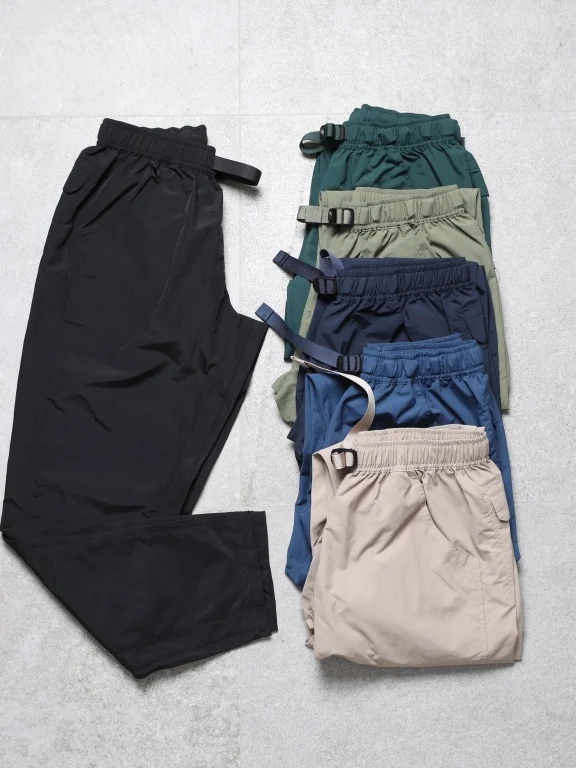 Outdoor Nylon Casual Pants Anti-Water Crumpled Fabric 5 Pockets Classic Mountain Series Spring New Product by Jianmeisa