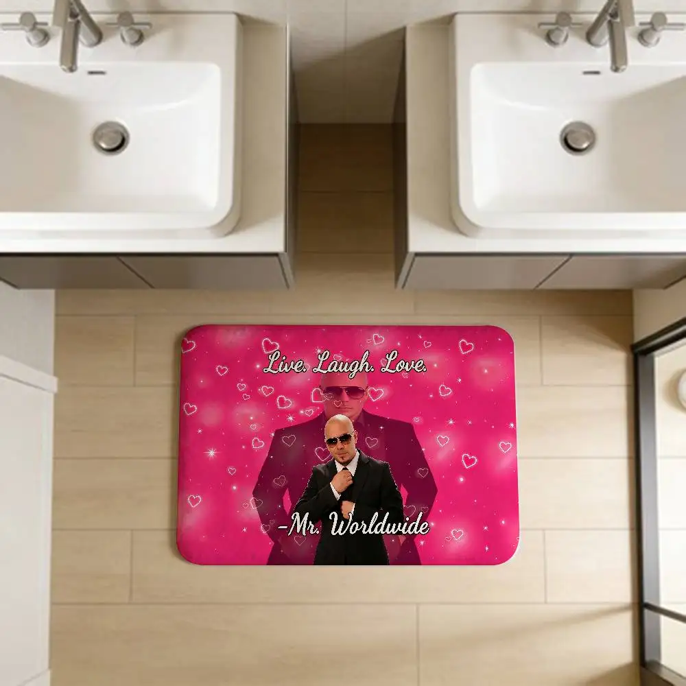 Mr. Worldwide Says To Live Laugh Love Door Mat Nordic Style Bedroom Living Room Doormat Home Balcony Anti-Slip Alfombra
