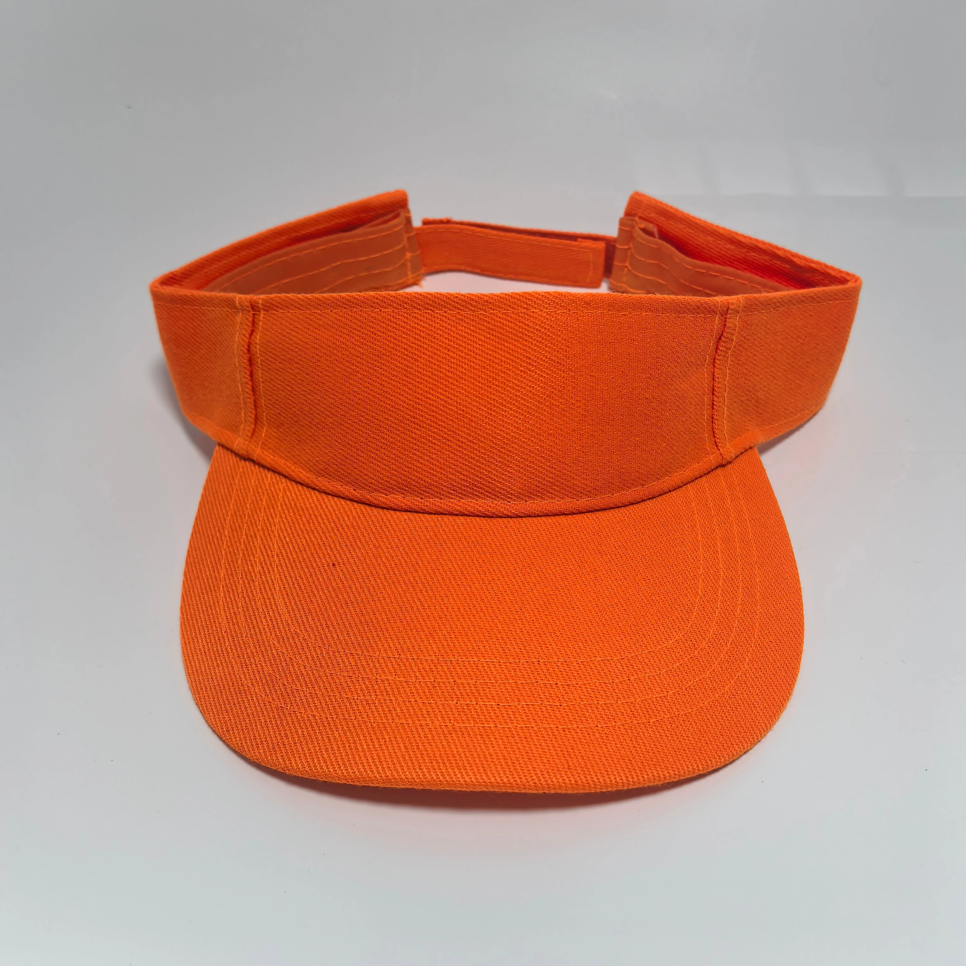 Baumwoll-Sonnenblende für Damen und Herren – Verstellbare Baseballkappe mit offenem Oberteil für Sport, Laufen, Golf, Strand – Mehrere leuchtende Farben – Detail 4