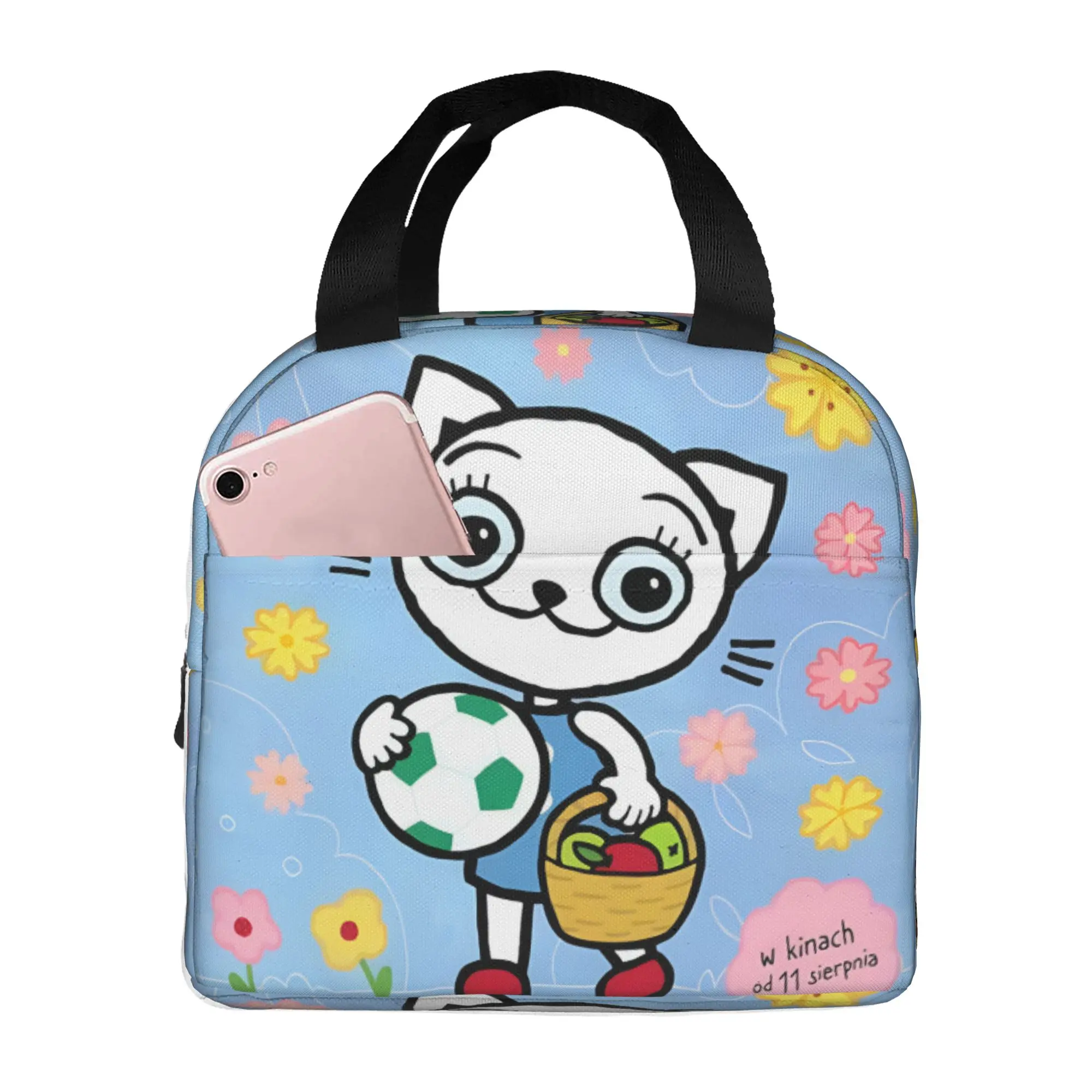 bolsa-termica-isolada-kicias-kocias-para-mulheres-impermeavel-com-estampa-infantil-lancheira-termica-para-escritorio-piquenique-e-viagem