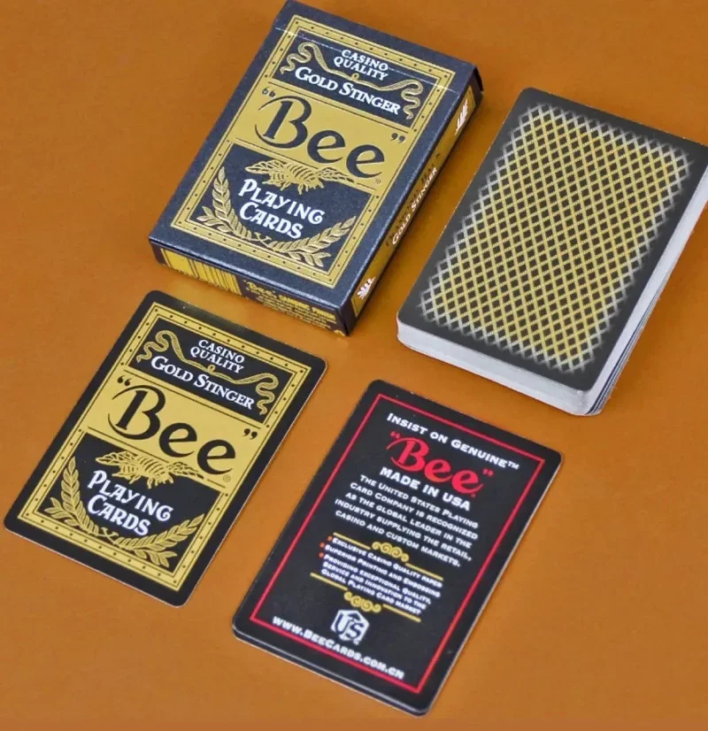 Bee Gold Stinger Playing Cards Deck Card Games Magic Tricks