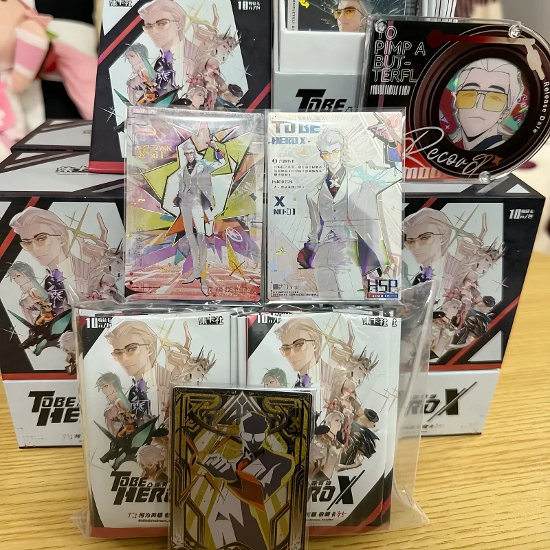حقيقية ليكون بطل X محدب بطل مجموعة من بطاقات الاكريليك ما هو بطاقة البطل الرسوم المتحركة أنيمي الأجهزة الطرفية عيد الميلاد اللعب هدية
