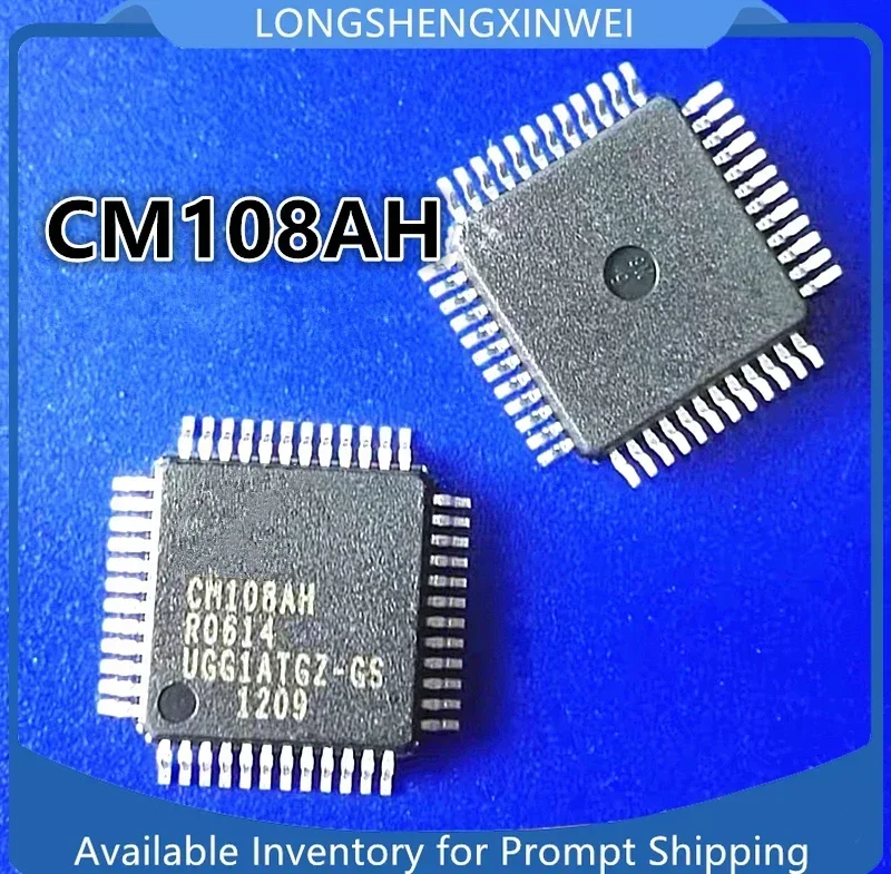 1PCS CM108 CM108AH QFP48 USB Decoding Chip USB Sound Card Chip NEW