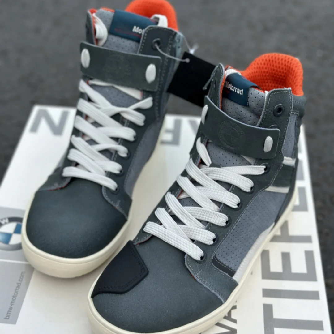 أحذية فاخرة متينة للرجال للدراجات النارية لسيارات BMW Motorrad أحذية رياضية قابلة للتنفس أحذية قصيرة للكاحل أحذية كاجوال مبيعات مباشرة من العلامة التجارية #2