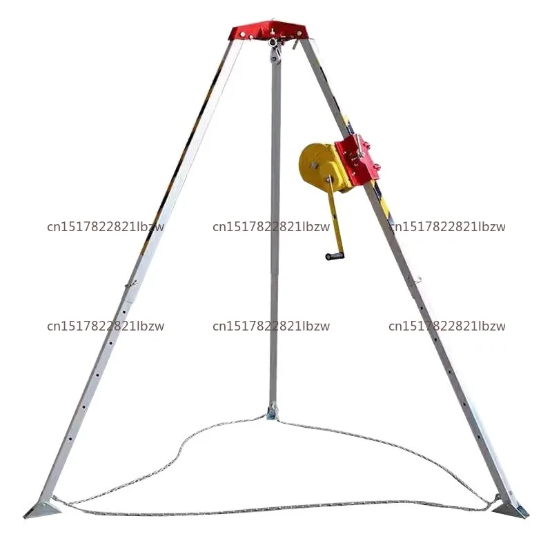 Wholesale rescue tripod confined space fallen protection safety rescue tripods with hand winch
