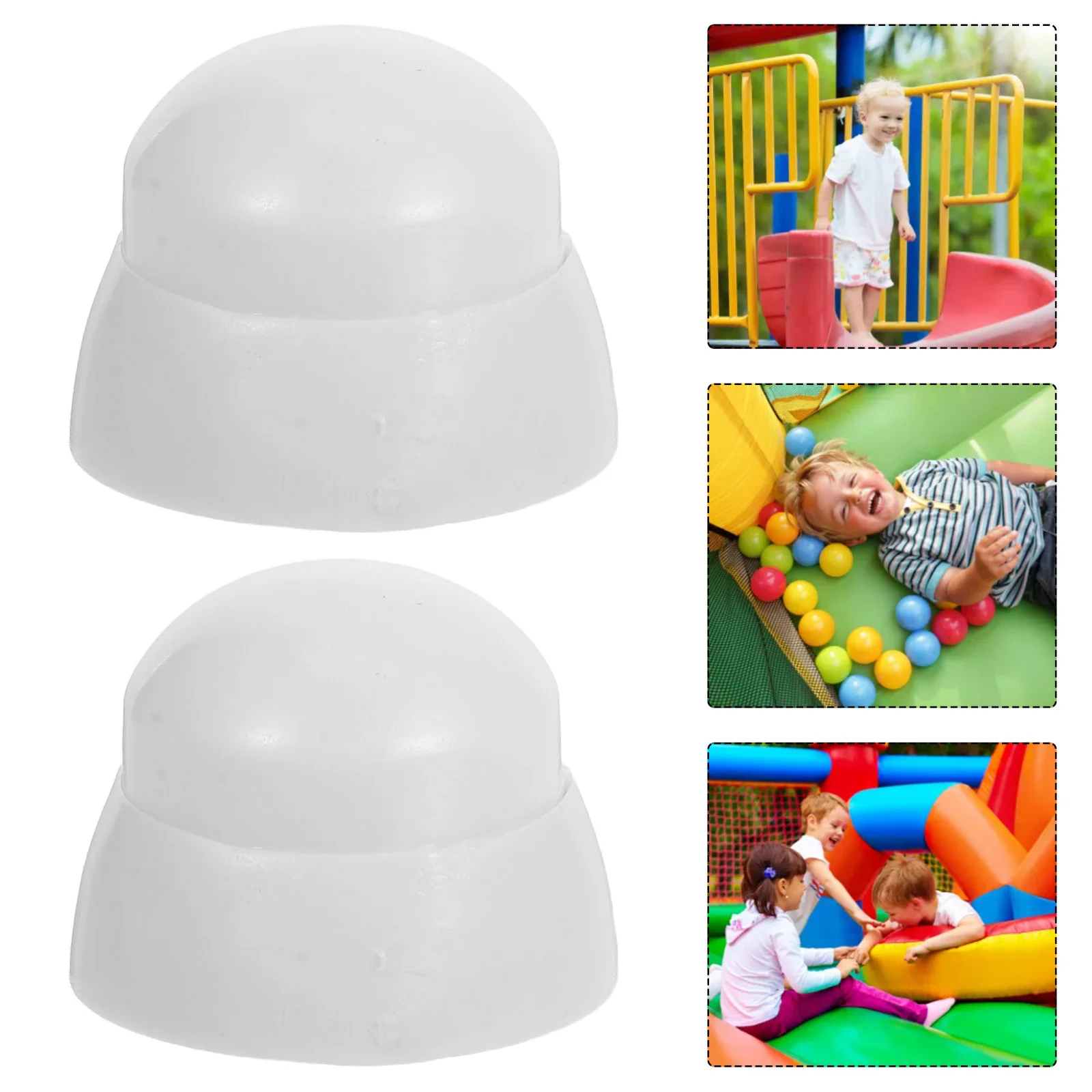 

10 шт., защитные колпачки для гаек для игровой площадки, пластиковые крышки для болтов, защитные куполообразные крышки для игрового набора на открытом воздухе, оборудование