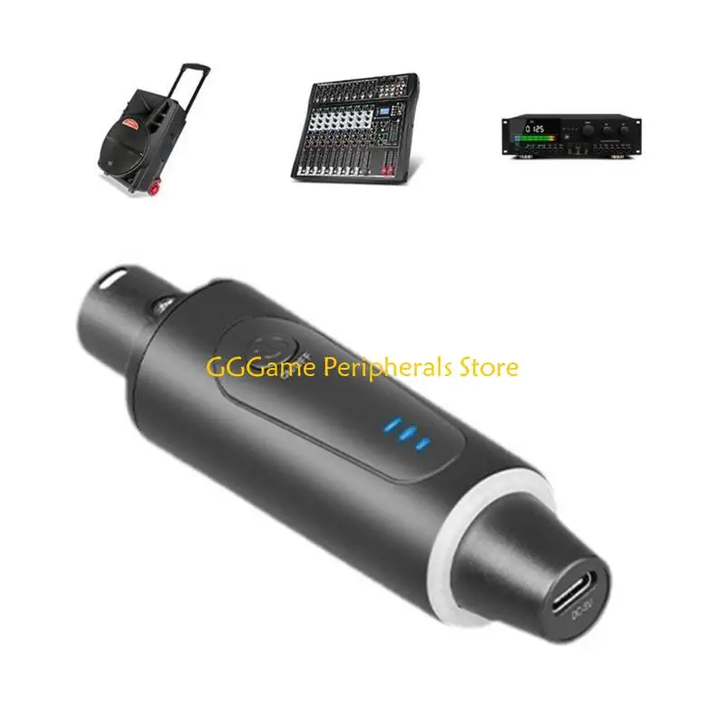 

U55B 2.4G Condenser Microphone Wireless 3pin Transmitter Receiver System Wireless Transmission for Dynamic and Condenser Mics