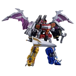 In Stock Lucky Cat  Megazord MICRO COSMOS MC03 MC-03 Dragon Caesar Mighty Morphin Power TEAM Anime Action Figure