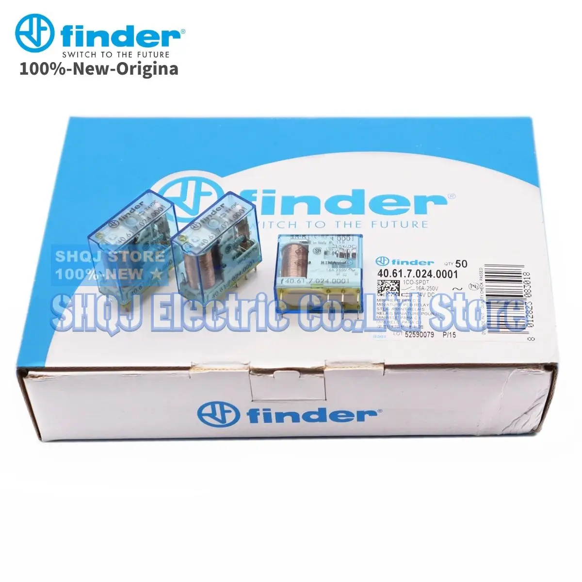 FINDER 100%-NEW 5PCS 40.61.7.024.0001 40.61S 40.61.8.230.0000 40.61.9.024.0000 40.61 12V 24VDC 230VAC 16A 1CO 8PIN original