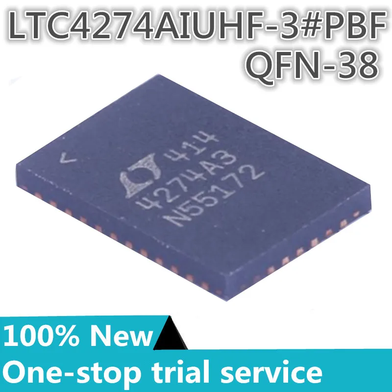 

%Новый оригинальный запас 2-10 шт. LTC4274AIUHF-3 # Микросхема контроллера PBF QFN38 Silkscreen 4274A3 Power over Ethernet (PoE)