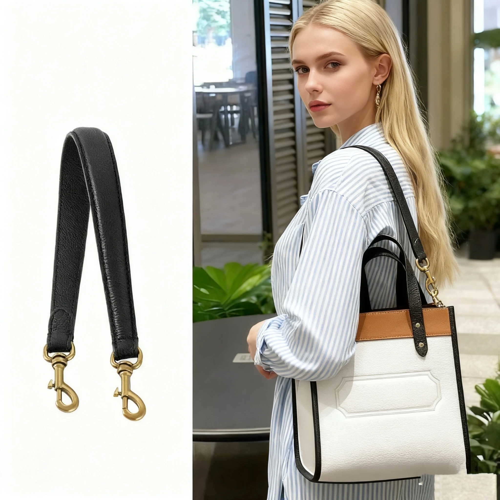 

Высококачественная кожаная сумка для подмышек, широкий плечевой ремень, сменный ремень для сумки через плечо, подходит для аксессуаров Coohill Field22