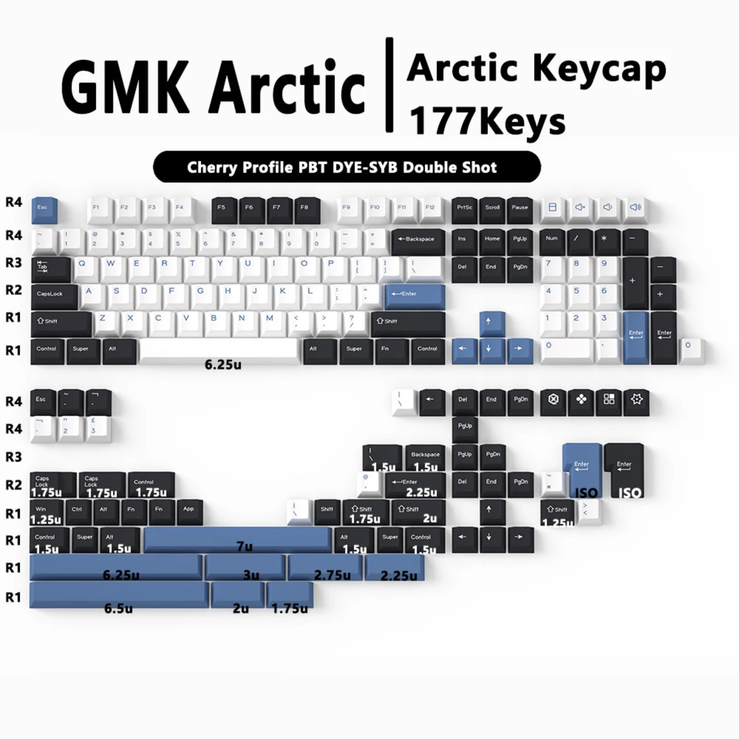 GMK Keycap Double Shot GMK Olivia Shoko Jamon WOB Red Samurai Botanical PBT Keycaps Cherry Profile for Mechanical Keyboard