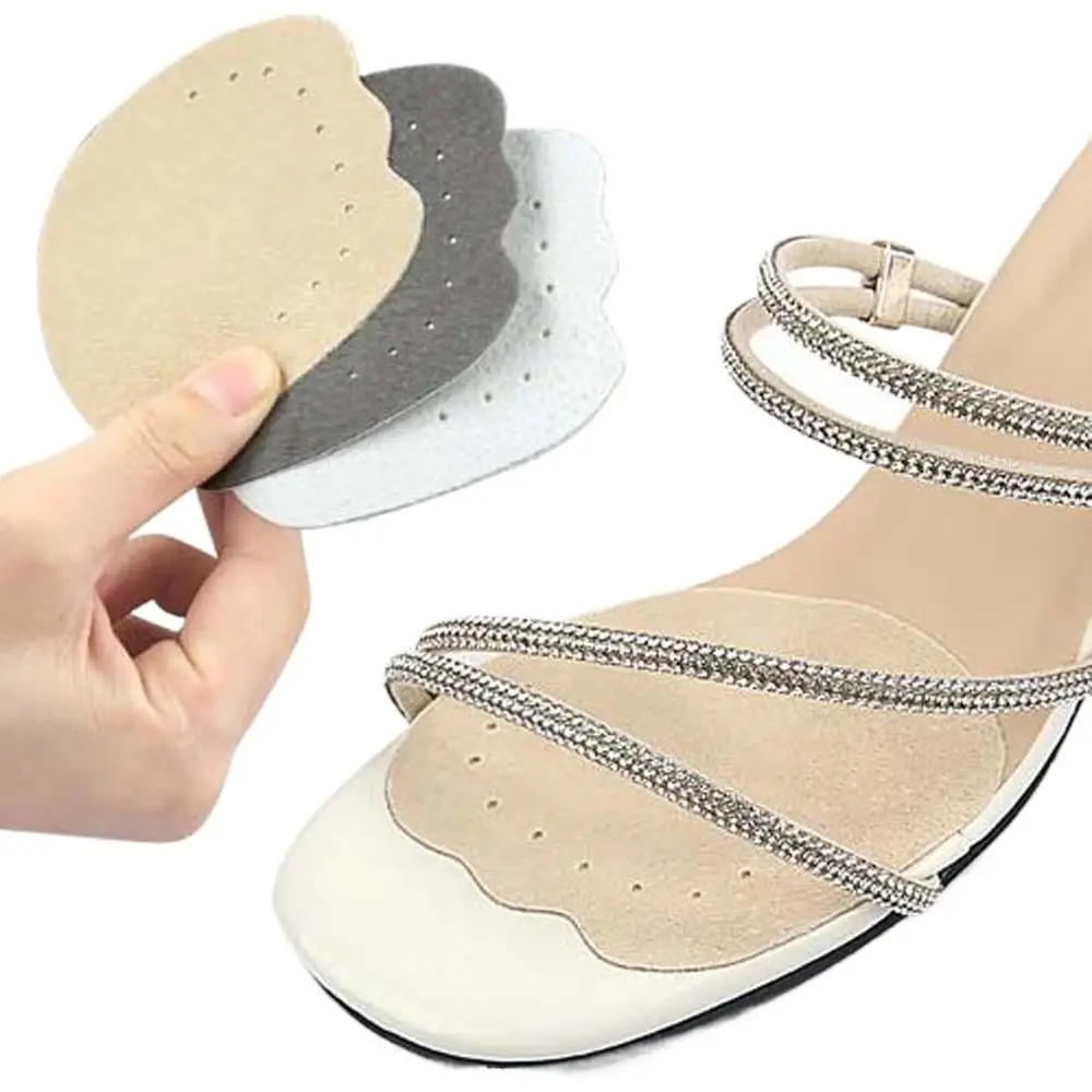 Leather Forefoot Pads Foot Care Tools Foot Protection Thin Forefoot Insoles Comfort Padding Insert Cushion Half Yard Insoles