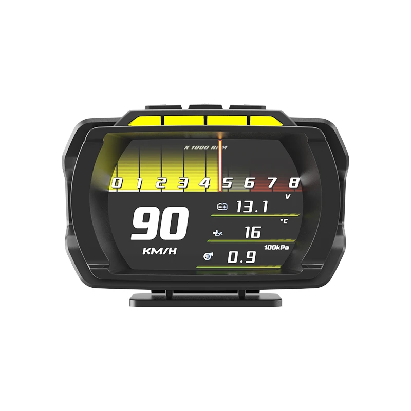 In stock 2024 Newest OBD2 Meter Digital Gauge Speed Display GPS Car Head up HUD Display Auto Electronics Car Speedometer